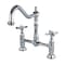Kingston Brass KS1171BEX Essex Bridge Kitchen Faucet, Polished Chrome KS1171BEX - alternate 1